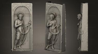 High reliefs and bas-reliefs, historical and religious (GRLFH_0375) 3D model for CNC machine